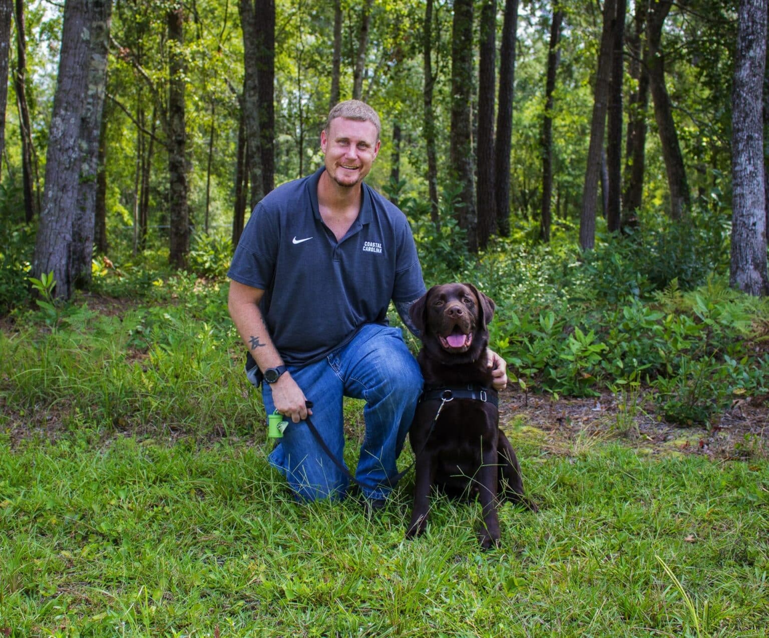 Brandon Kear, USMC Veteran & MOORE paws4people / ADDIE's Way